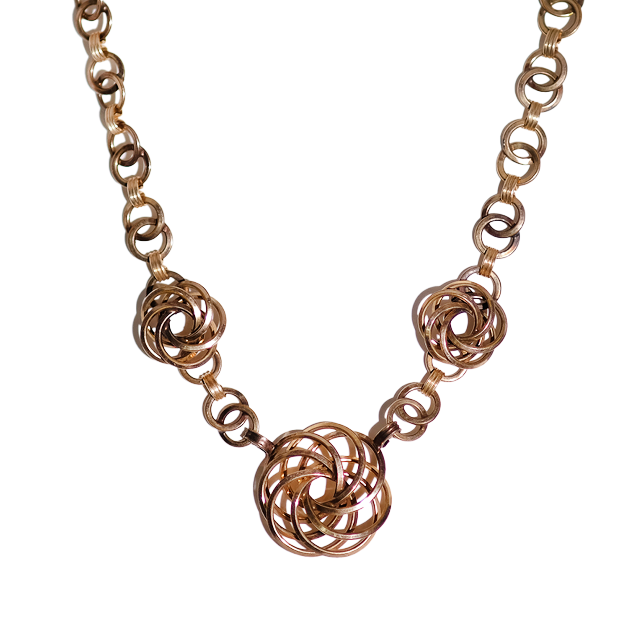 Vintage Gold Solar Circle